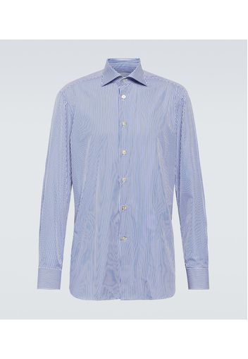 Camicia Oxford in popeline di cotone