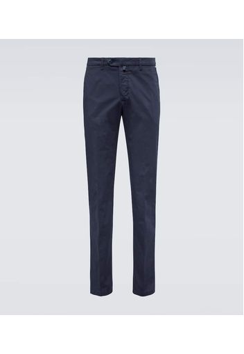 Pantaloni chino in misto cotone