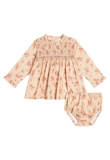 Baby - Abito e culottes Ivina in cotone con stampa