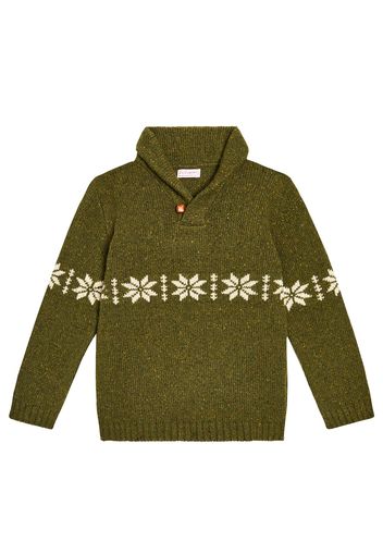 Pullover Fair Isle Goyo in misto lana