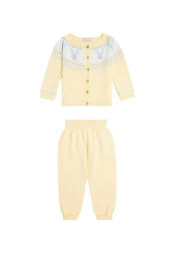 Baby - Cardigan e pantaloni Calli in cotone