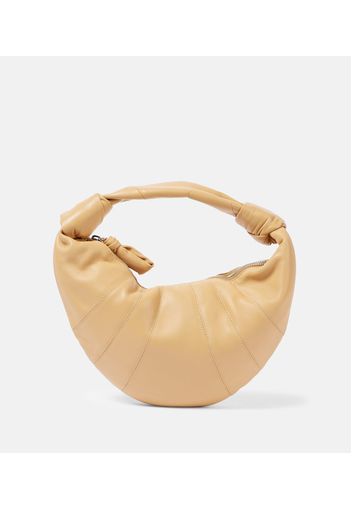 Borsa a spalla Fortune Croissant Mini in pelle