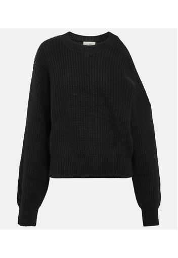 Pullover Leora in cashmere con cut-out