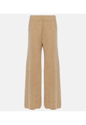 Pantaloni flared Ellery in cashmere