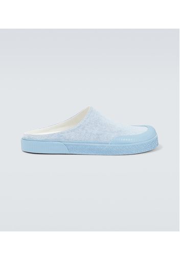 Slippers Vulcanised in denim