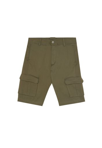 Shorts cargo in cotone stretch