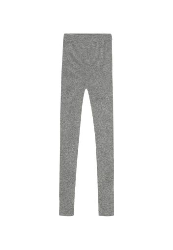 Leggings a costine in cashmere