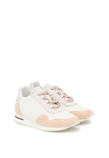 Sneakers My Wind in tessuto e suede