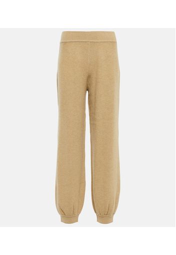 Pantaloni sportivi in cashmere