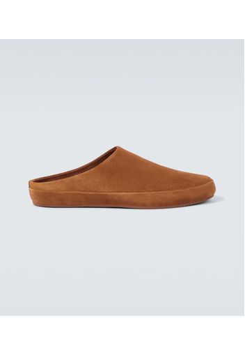 Slippers in suede