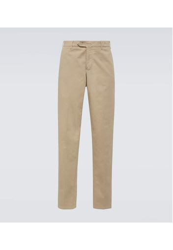 Pantaloni chino Pantaflat in misto cotone