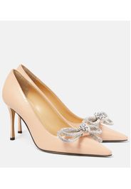 Pumps Double Bow in vernice