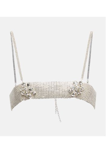 Bralettes Bandeau con cristalli