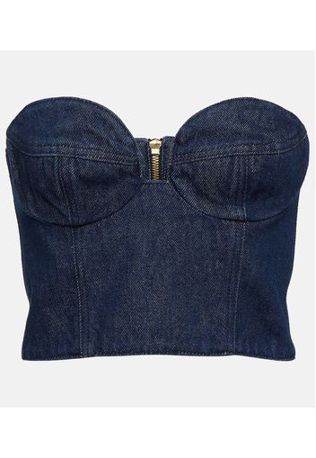 Bustier di jeans