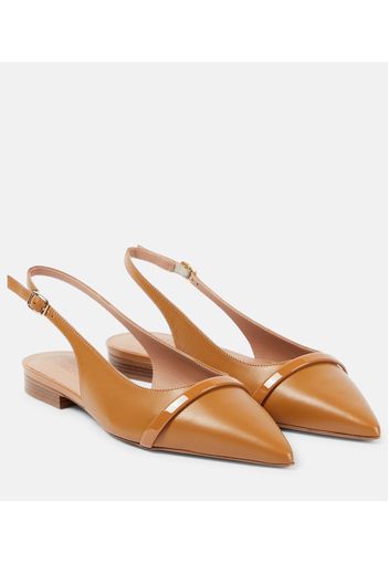 Ballerine slingback Jama in pelle