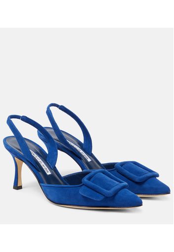 Pumps slingback Val 70 in suede
