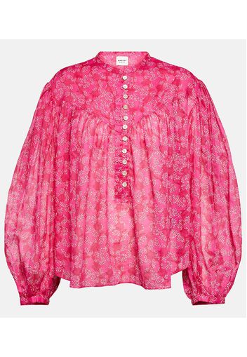 Blusa Salika in cotone con stampa