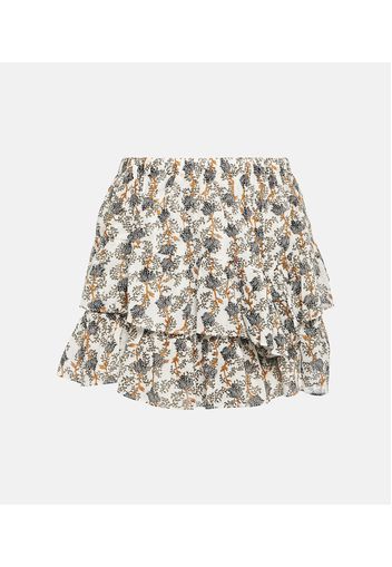 Shorts Jocadia in cotone con ruches