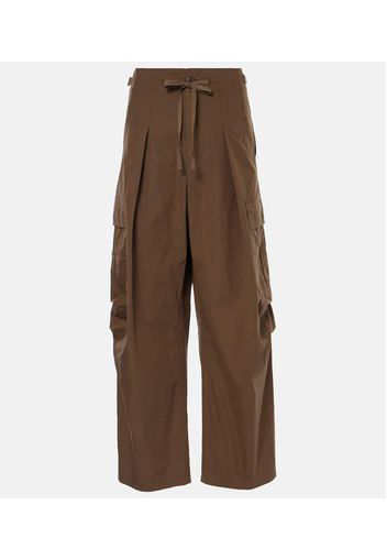 Pantaloni cargo Rebecca in misto cotone