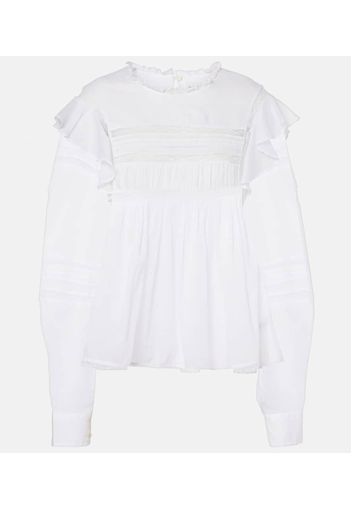 Blusa Ganael in voile di cotone