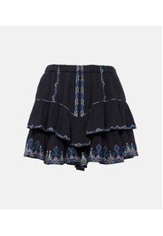 Shorts Jocadia in cotone con ricamo