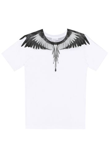 T-shirt Wings in cotone con stampa