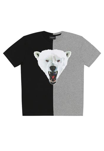 T-shirt Bear a stampa in cotone