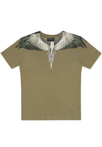 T-shirt Wings in cotone con stampa