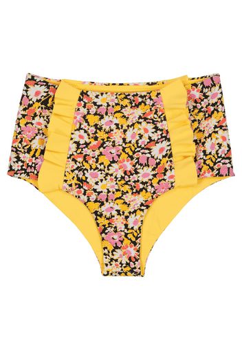 Slip bikini Kayenta con stampa floreale