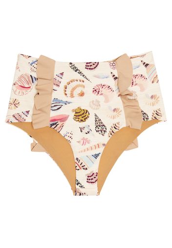 Slip bikini Kayenta con stampa