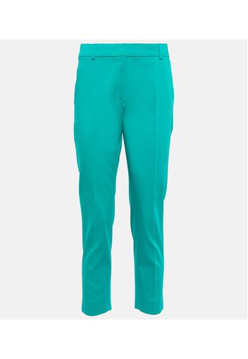 Pantaloni slim Lince in cotone