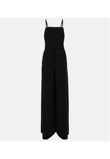 Jumpsuit Tabarin in cady a gamba larga