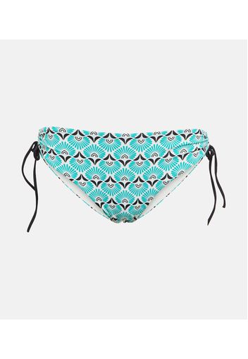 Slip bikini Sibilla con stampa