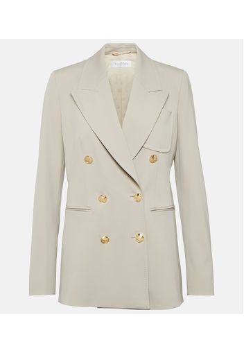 Blazer Reale in gabardine di lana