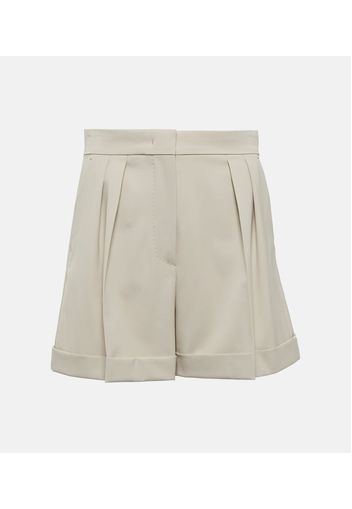 Shorts Bormida in gabardine di lana