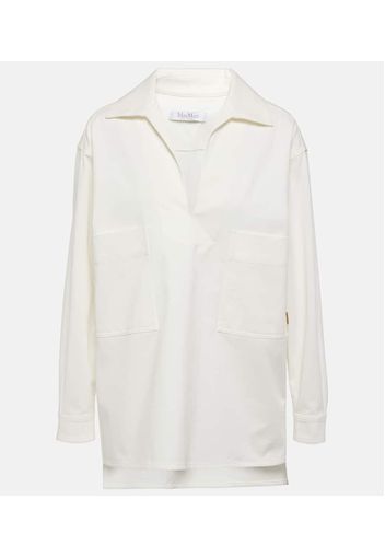 Camicia oversize Matassa in gabardine