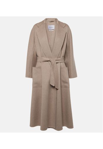 Cappotto in cashmere con cintura