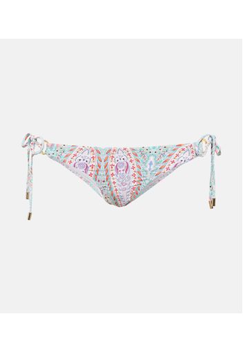 Slip bikini Tortola con stampa paisley