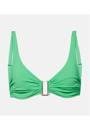 Top bikini Bel Air con ruches