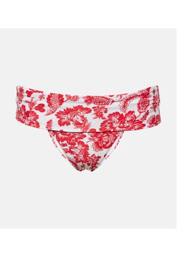 Slip bikini Brussels con stampa floreale