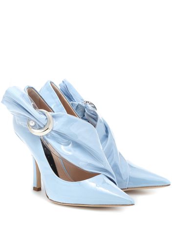 Pumps in satin e PVC