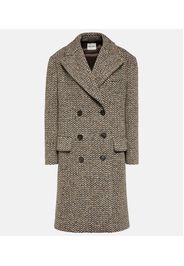 Cappotto in misto lana e mohair