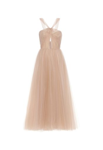 Abito lungo in tulle