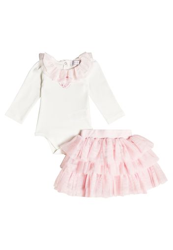 Baby - Body e gonna in jersey e tulle