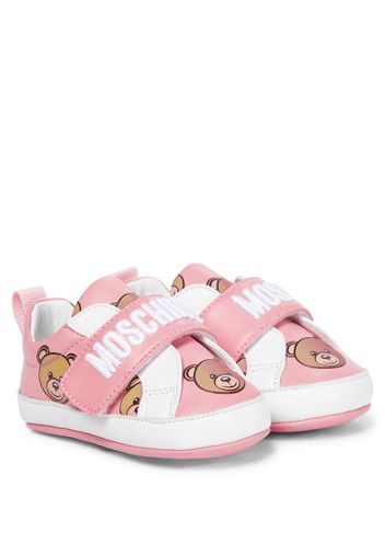 Baby - Sneakers in pelle con stampa