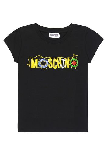 T-shirt in misto cotone con stampa