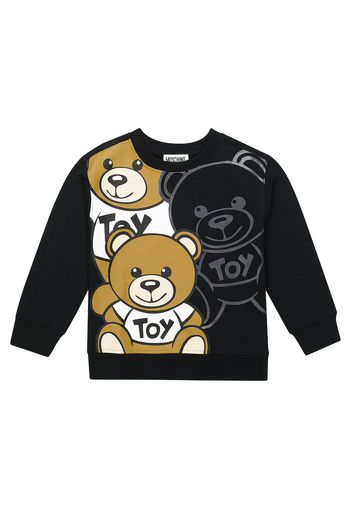 Felpa Teddy Bear in jersey di cotone