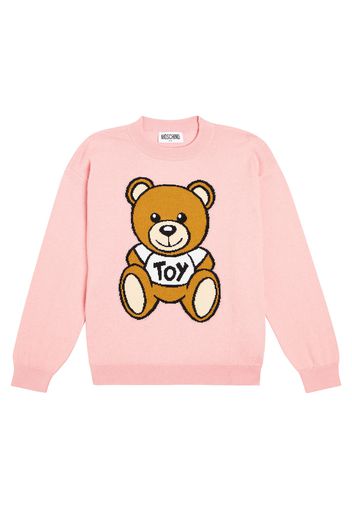 Pullover Teddy Bear in cotone e lana