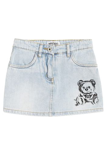 Skort Teddy Bear di jeans