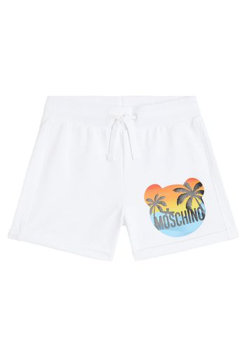 Shorts in jersey di misto cotone